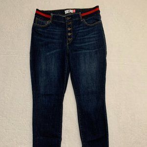 CAbi Women's Stretch Jeans - Dark Blue - Size 14 - Style# 3751